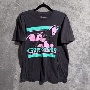 Gremlins Graphic T-Shirt – Women's Large – Black Movie Tee